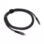 Akyga AK-USB-34 USB-C-naar-USB-C-Thunderbolt-3-kabel, 40 Gbit/s, 100 W, 1,5 m, zwart