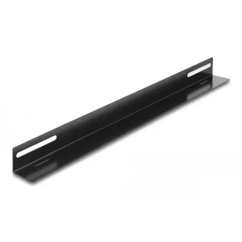 Montagebeugel DeLOCK 19 inch 450x40mm 2 stuks zwart metaal