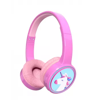 Denver BTH-106P koptelefoon/headset bedraad & draadloos hoofdband gesprekken/muziek Bluetooth roze
