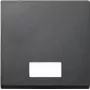 Merten 433814 Lichtschakelaar zwart thermoplast (433814)