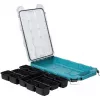 MAKTRAK organizer Flat M, gereedschapskoffer blauw/transparant, transparant deksel