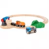 Brio World goederentrein startset met kraan