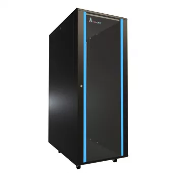 Extralink rackkast 32U 600x1000 zwart staand