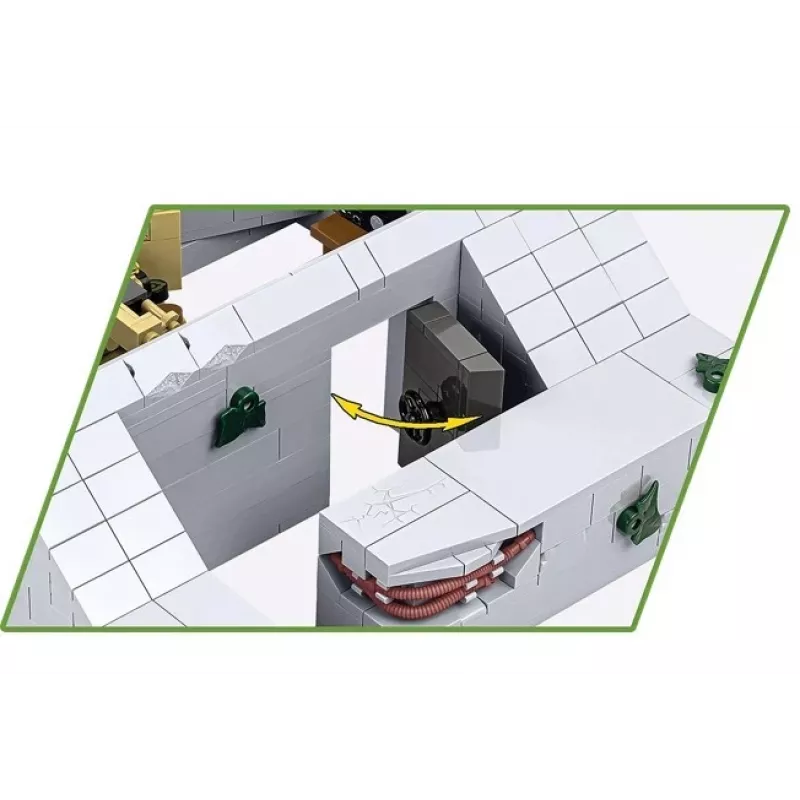 Bouwset Cobi Duitse bunker Regelbau 667/642 model COBI-3136 – gedetailleerde bouwsteenset