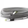 Goobay CAT 8.1 patchkabel, S/FTP (PiMF), grijs, 0,5 m - LSZH halogeenvrij, koper AWG 24 (55135)