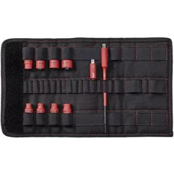 Dopsleutelset Wiha 7209NK2003 — 10-delige schroevendraaier-bit/dopsleutelset