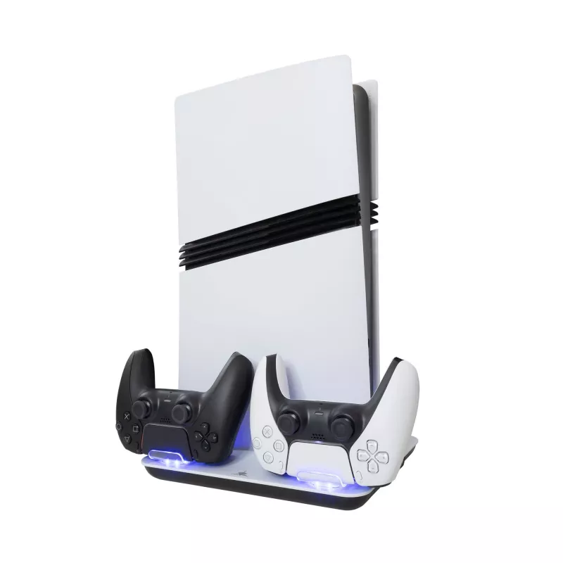 Koelpad White Shark Guard-2 voor PS5 met geïntegreerde oplaadstation (model PS5-05102V2)