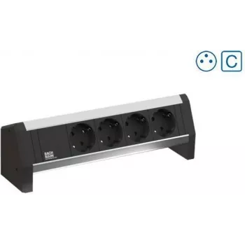 Bachmann contactdooseenheid DESK 902.02343xUTE contactdozen 1x afdekplaat