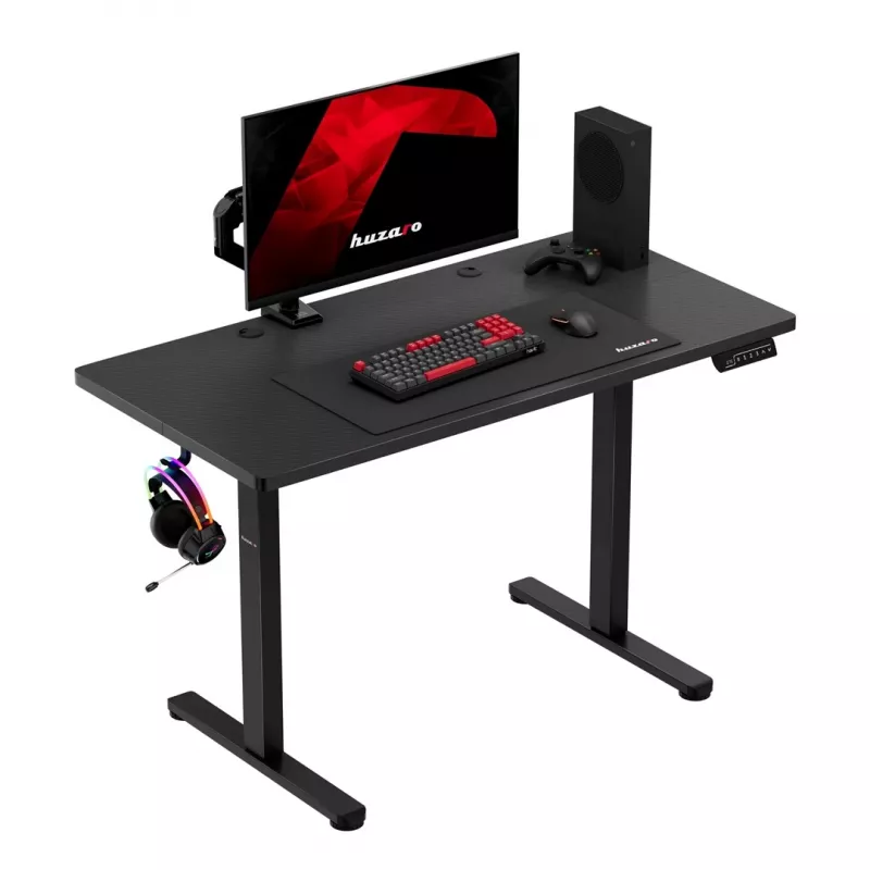 Huzaro Hero 8.1 zwart gamingbureau
