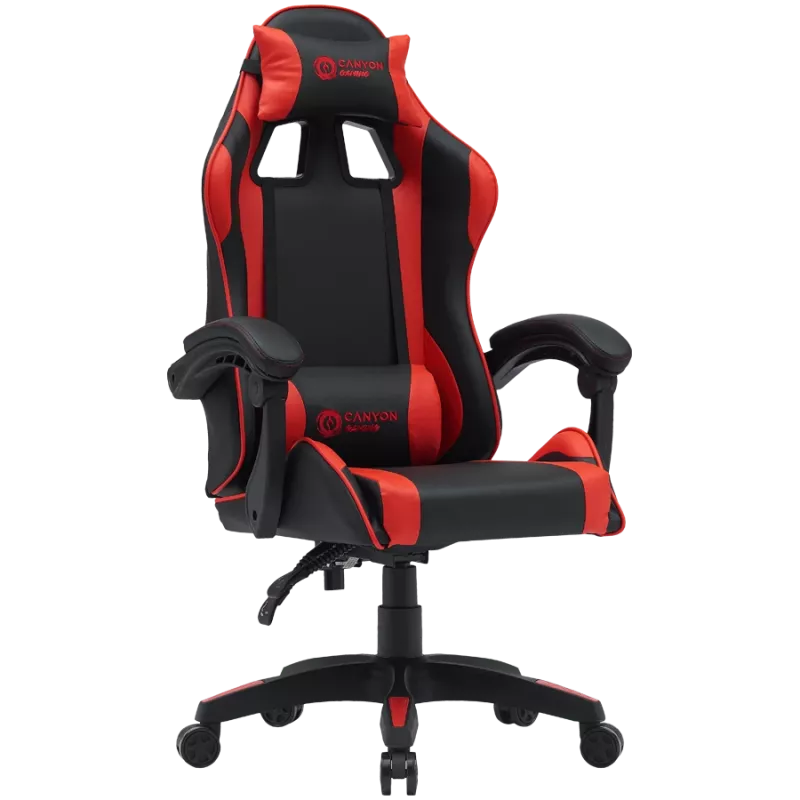 Gamingstoel CANYON Core SGCH2 — ergonomisch ontwerp, in hoogte verstelbaar, zwart/rood