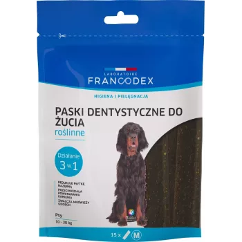 FRANCODEX Dental Strips M - hondensnack - 15