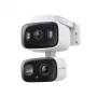 IP-beveiligingscamera TP‑LINK Tapo C246D — 3MP (2304×1296), 2,8 mm, 107,8° gezichtsveld, PTZ-dubbele lens, IP65, Wi‑Fi/Gigabit, microSD tot 512 GB