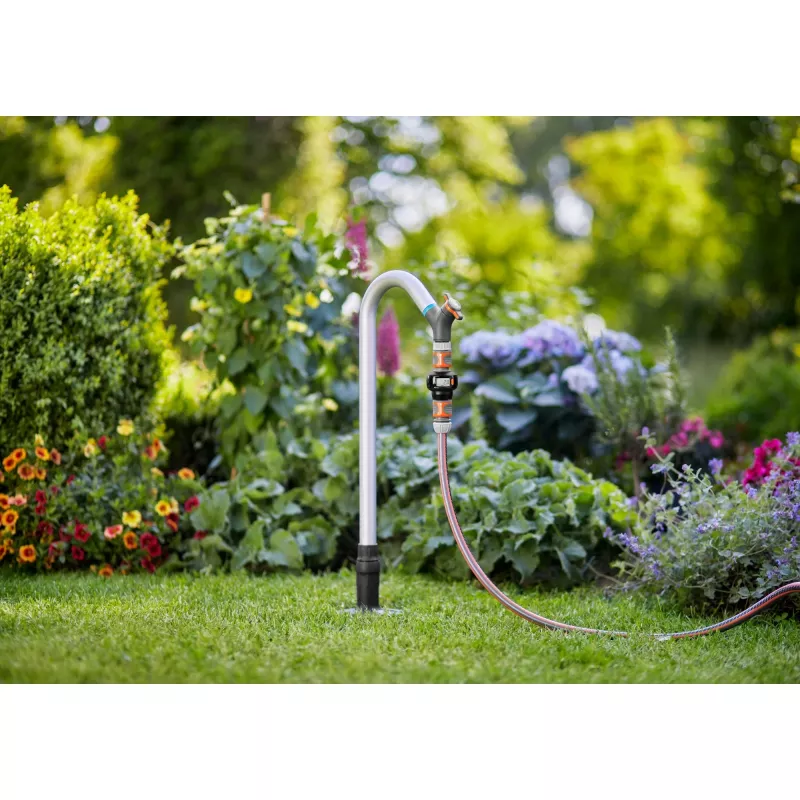 Gardena AquaCount 18350-20 watermeter, zwart/grijs/oranje