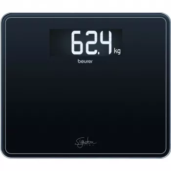 Personenweegschaal Beurer GS 410 Signature Line – zwart glazen oppervlak, model 735.76