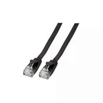 Efb K8107SW.1 Ethernet-patchkabel zwart