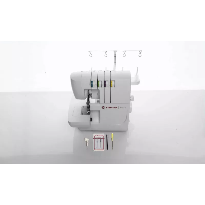 Overlock-naaimachine SINGER S0105 elektrisch wit