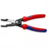 Knipex 13 72 200 ME striptang zwart, blauw, rood, roestvrij staal