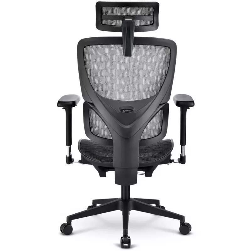 Bureaustoel Sharkoon OfficePal C40M mesh zitting mesh rugleuning, grijs, max. 150 kg