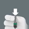 Wera 826 T Kraftform Turbo Bithouder-schroevendraaier met Rapidaptor, 1/4 inch