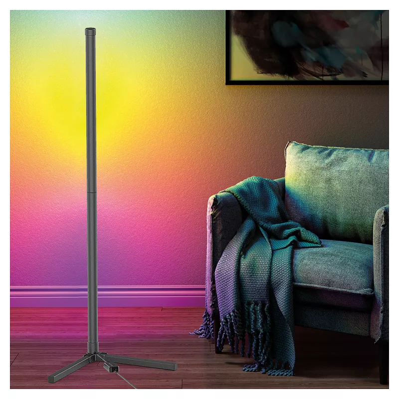 RealPower Light Stick 1 LED-vloerlamp RGBIC, RC