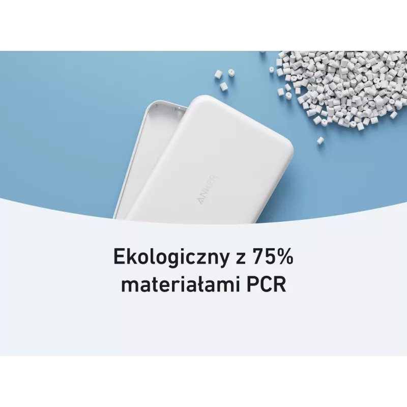 Anker MagGo powerbank 10K magnetisch draadloos wit, wit