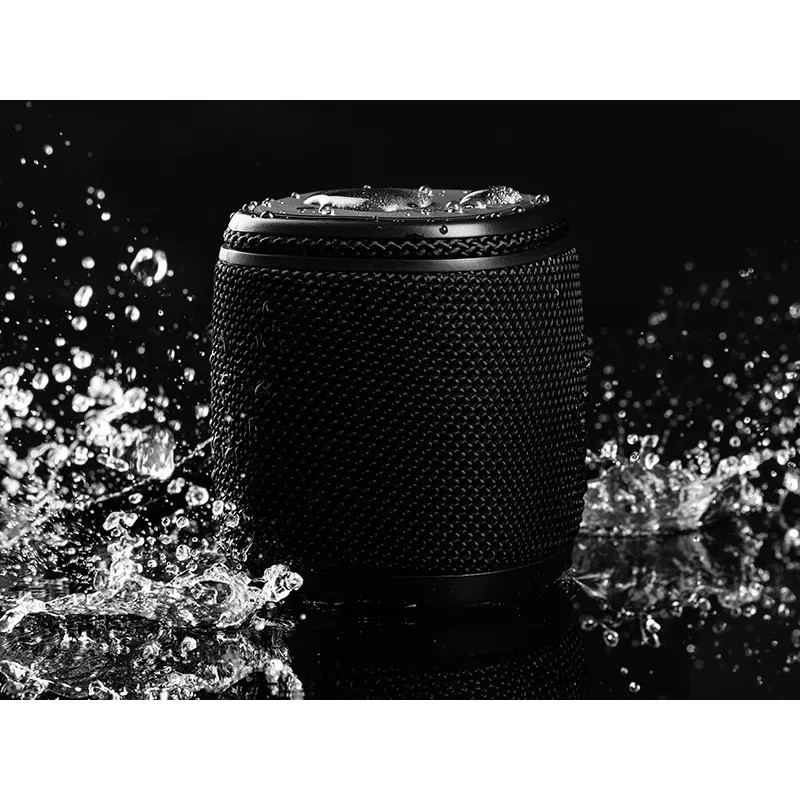 Draagbare stereoluidspreker TRACER Splash S (Bluetooth 5.1, 5 W RMS, IPX5, 6 u accu) zwart