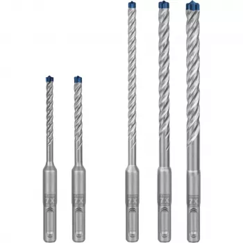 Bosch Expert SDS-plus-7X hamerboorset, 5 stuks, 5/6/8/10 mm