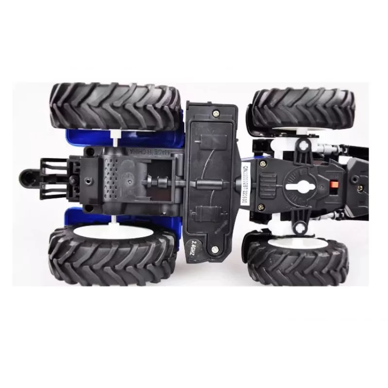 Tractor Amewi speelgoedtractor met schuifblad elektromotor 1:24