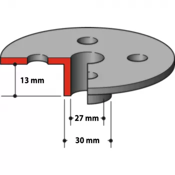 Makita - kopieerhuls - 30 mm (164471-6)