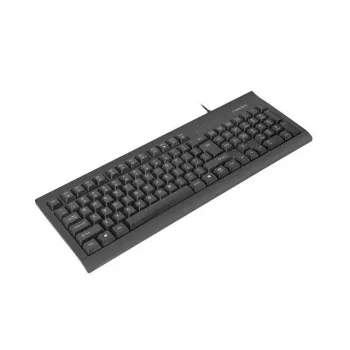 Bedrade volledige toetsenbord NATEC MORAY home/office USB QWERTY US International zwart, 104 toetsen, numeriek blok