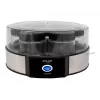 Yoghurtmaker Adler AD 4476 — 7 glazen, 42 °C, 20 W, grijs/zwart/transparant