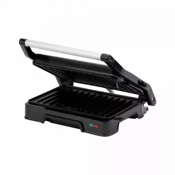 Elektrische grill Jata JEGR1124 met antiaanbaklaag en instelbare temperatuur