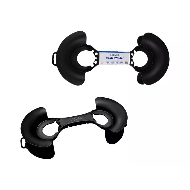 Kabelorganizer LogiLink KAB0068 universeel zwart polypropyleen 1 stuk