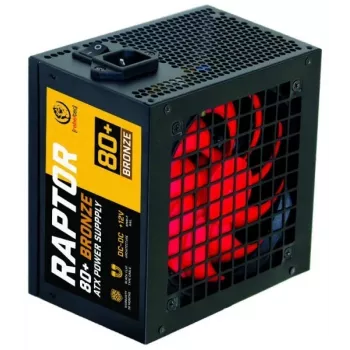 Voeding RAPTOR 600W BRONZE 80+, single rail, DC-DC