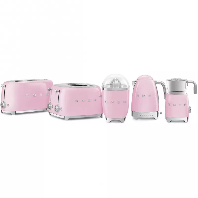 Smeg 50's Style toaster TSF02PKEU roze