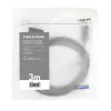 Videokabeladapter LogiLink CV0132 DisplayPort naar DVI 3m zwart