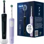 Oral-B Vitality Pro D103 Duo, elektrische tandenborstel zwart/lila, Black/Lilac Violet, incl. 2. handstuk