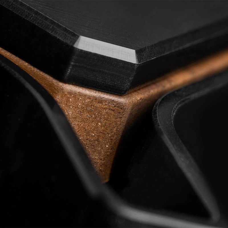 Decoratieaccessoire EK Water Blocks Wood Walnut