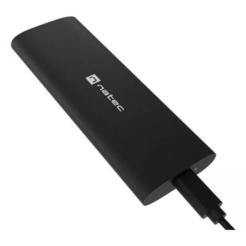 Natec SSDEXTERNAL Rhino M.2 NVMe Lite USB-C 3.1 Gen 2 aluminium behuizing