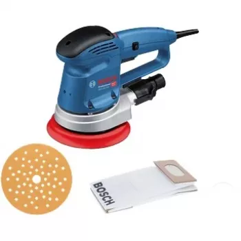 Bosch GEX 34-150 Professional excentrische schuurmachine 12000 tpm 24000 OPM zwart, blauw, grijs, rood