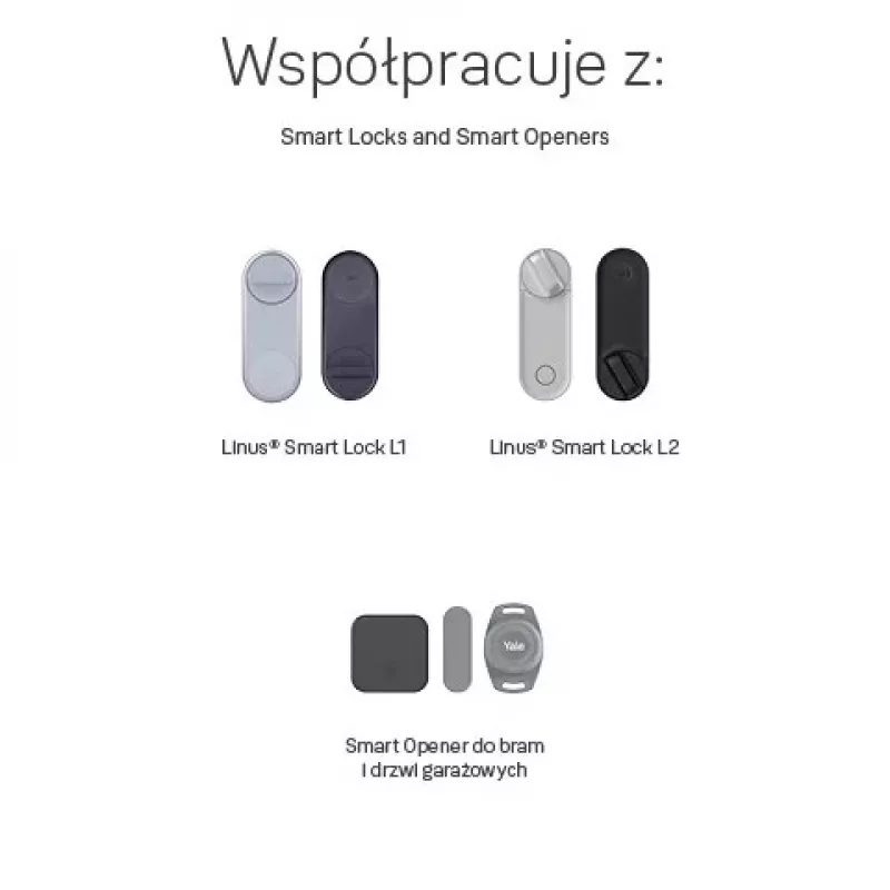 Keypad-accessoire voor Yale Smart Locks 05/303000/BL — 69×19×122 mm