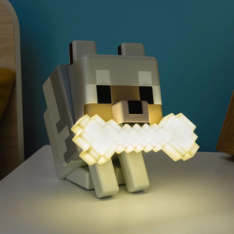 Paladone Minecraft Wolf GloBuddies lamp