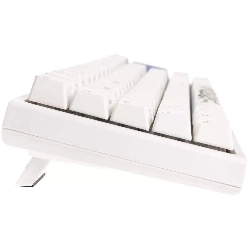 Ducky One 2 Pro Mini wit Edition gaming-toetsenbord, RGB-LED - Cherry zilver