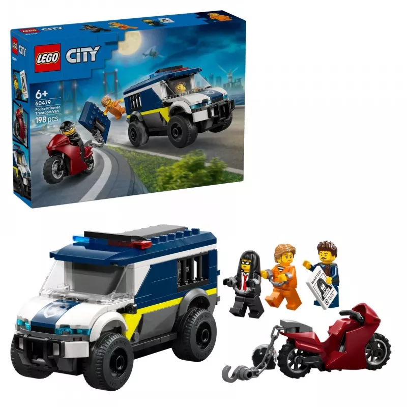 LEGO CITY 60479 Politie-gevangenenvervoer
