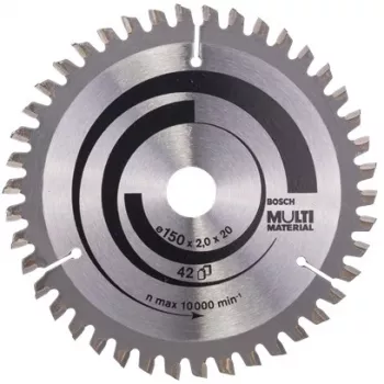 Bosch Multi Material cirkelzaagblad, Multi, 19 cm, 3 cm, 1,8 mm, 2,4 mm, HLTCG (High-Low Triple Chip Grind)