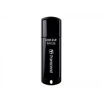 USB-flashdrive Transcend JetFlash 350 64GB, USB 2.0, zwart