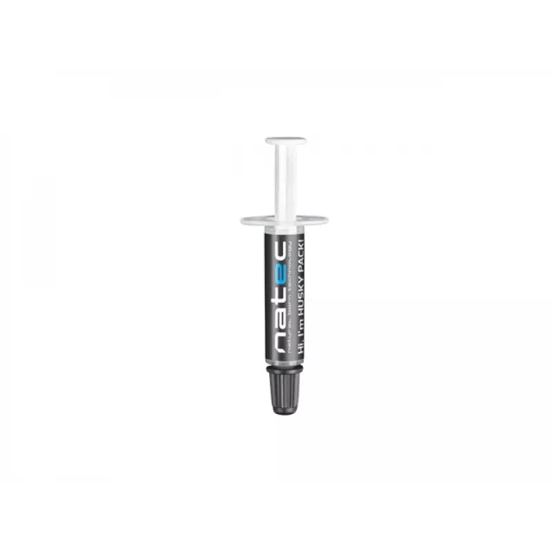 Warmtegeleidingspasta NATEC Husky Pack NPT-1581, warmtegeleidingsvermogen 4,63 W/m·K, grijs, -30–280 °C, 10 stuks