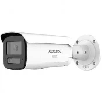 Hikvision Pro Series 4 MP Smart Hybrid Light met ColorVu vast gemonteerde bullet-netwerkcamera