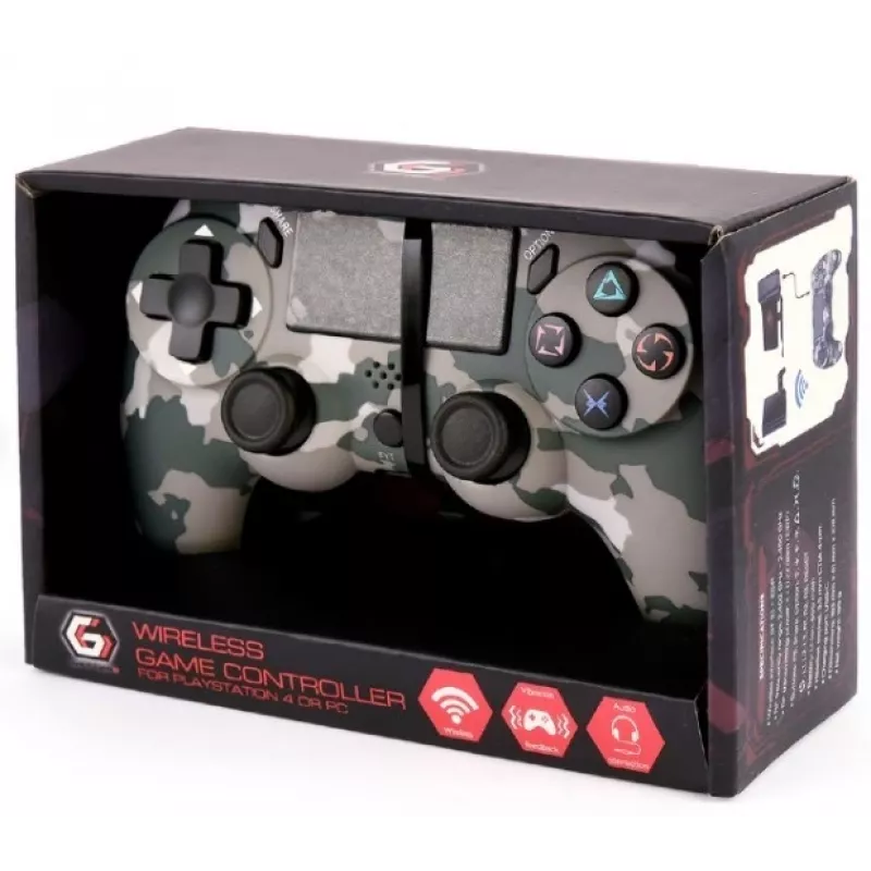 Gamecontroller GEMBIRD JPD-PS4BT-01-CM — draadloze controller voor PlayStation-compatibele apparaten