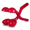 Sneeuwbalvormer Jamara 461146 38 cm rood